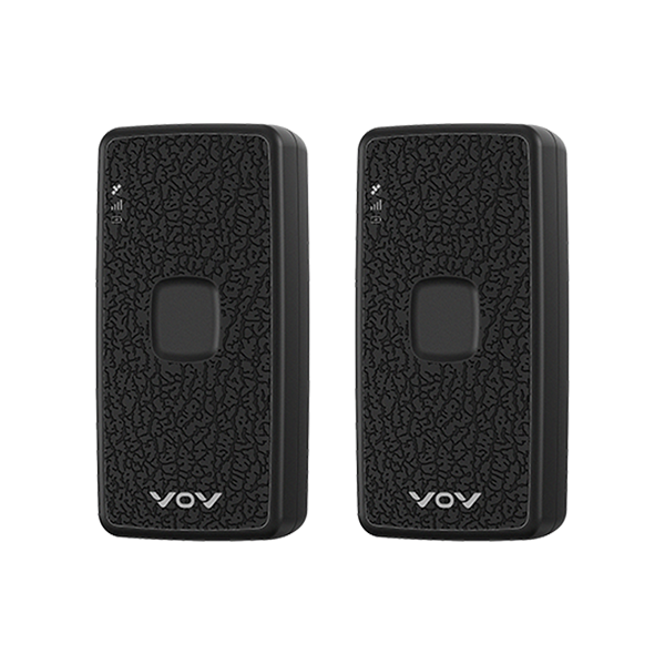 VOV X10 Portable GPS Tracker+ 1 Year Subscription - 2 Pack