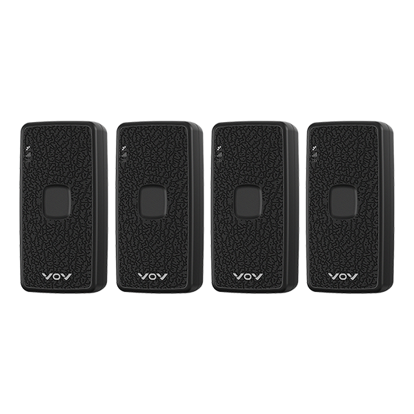 VOV X10 Portable GPS Tracker + 1 Year Subscription – 4 Pack